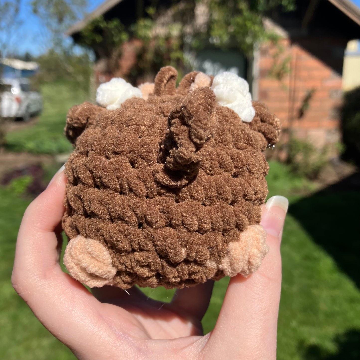 Amigurumi cow