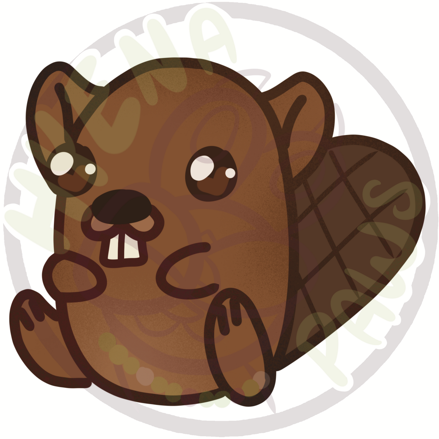 Beaver Stickers