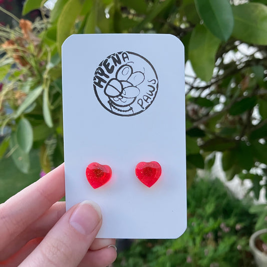 Heart Studs