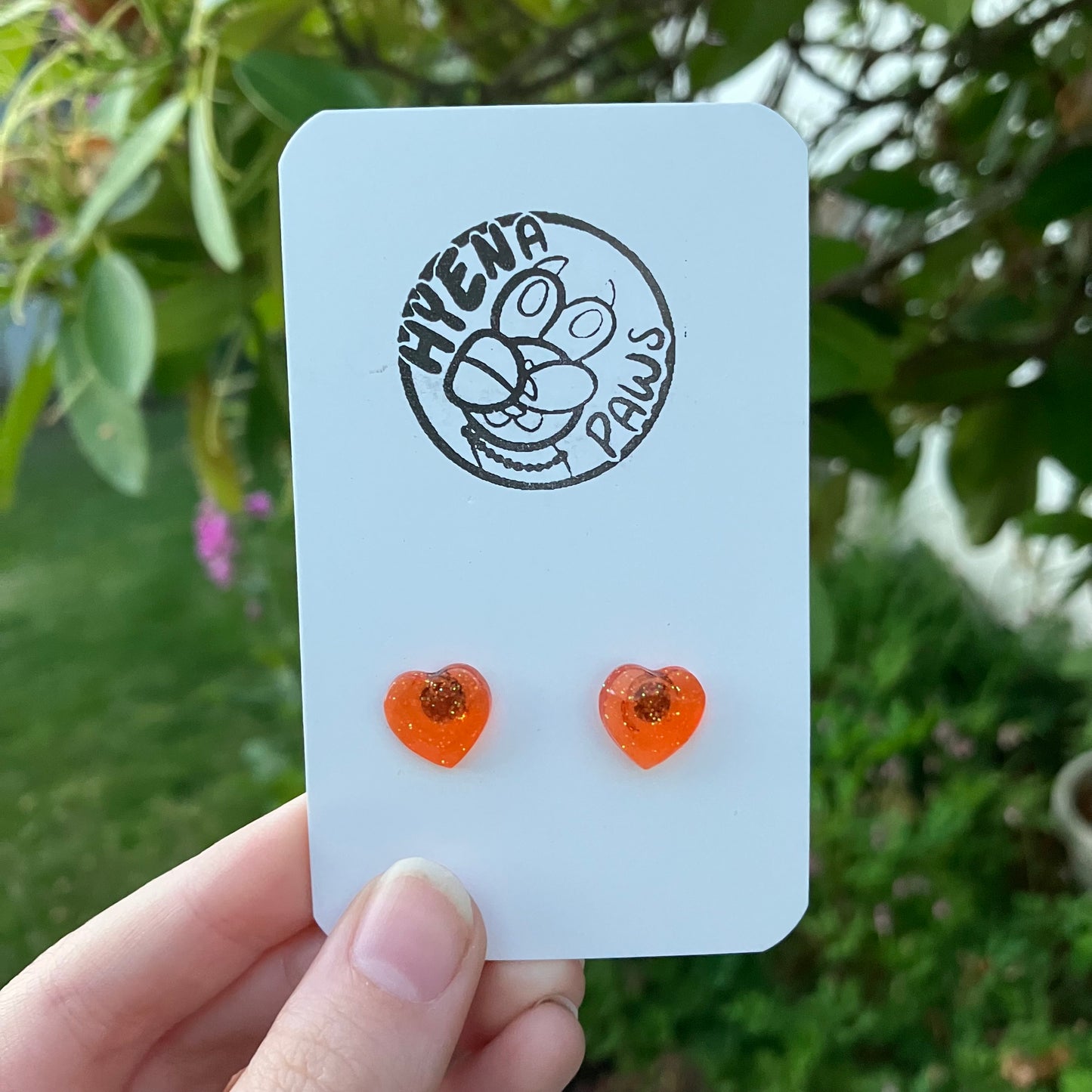 Heart Studs