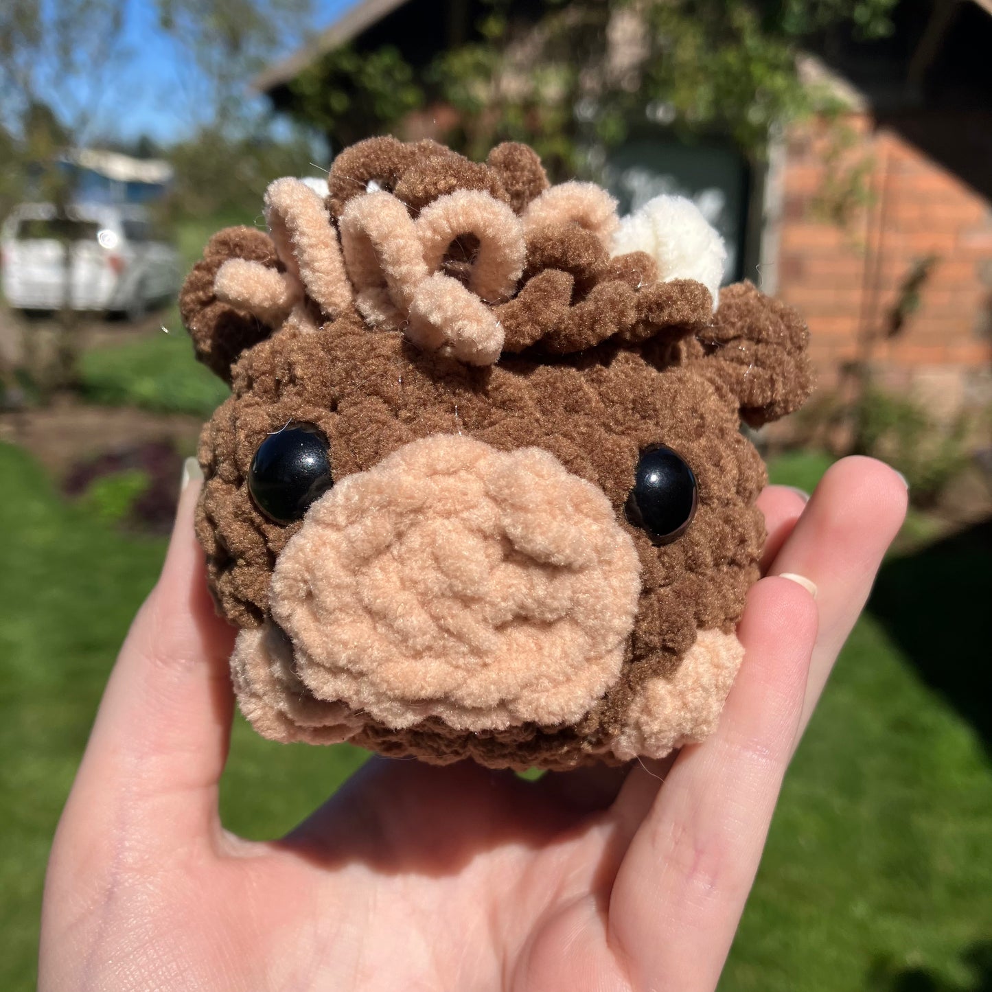 Amigurumi cow