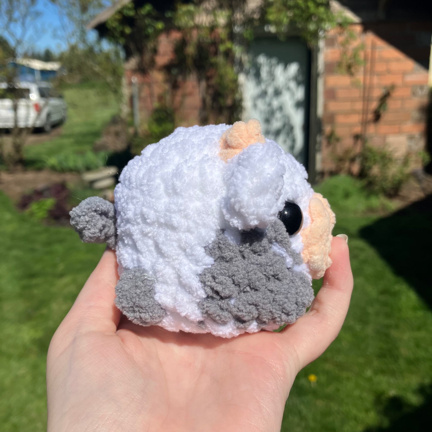 Amigurumi cow