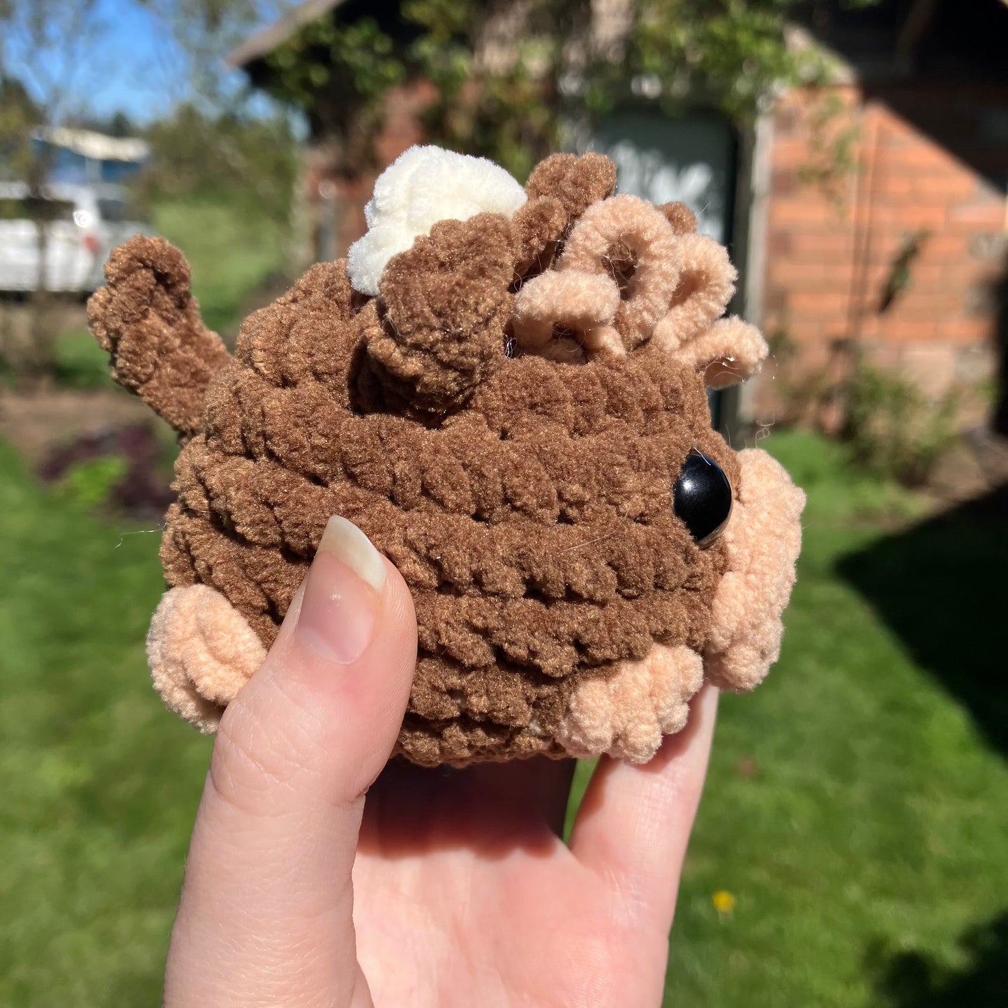 Amigurumi cow